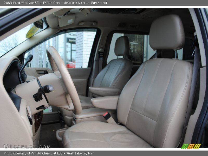 Estate Green Metallic / Medium Parchment 2003 Ford Windstar SEL