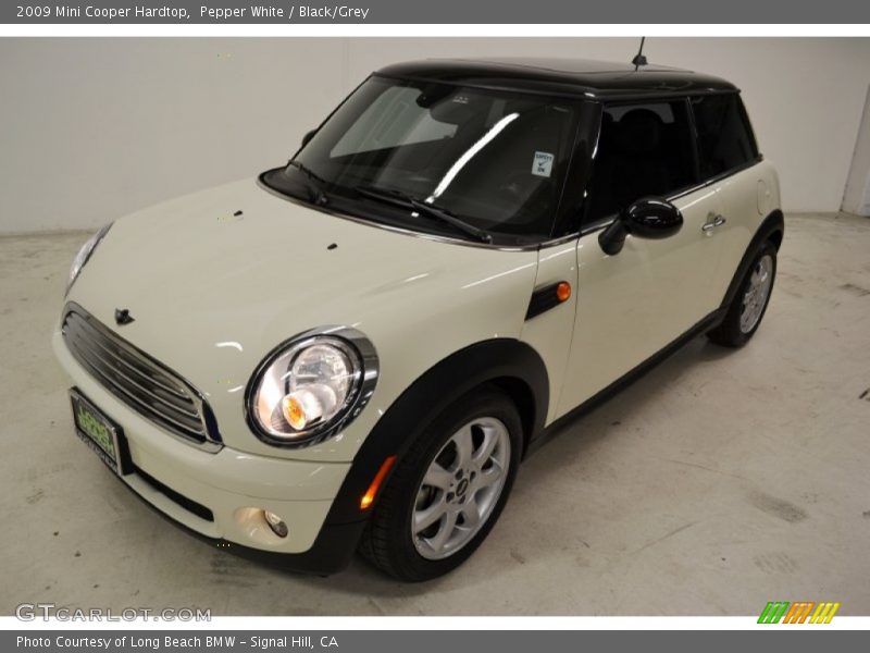Pepper White / Black/Grey 2009 Mini Cooper Hardtop
