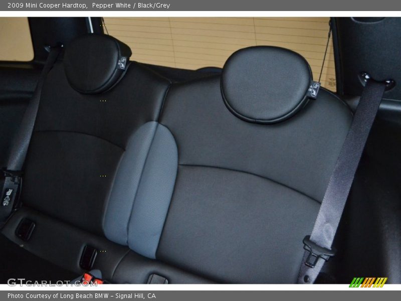 Pepper White / Black/Grey 2009 Mini Cooper Hardtop