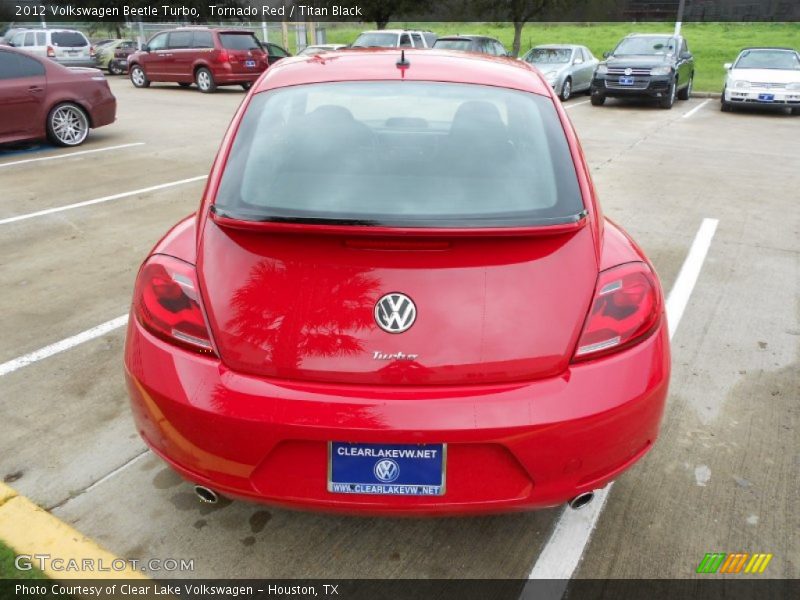 Tornado Red / Titan Black 2012 Volkswagen Beetle Turbo