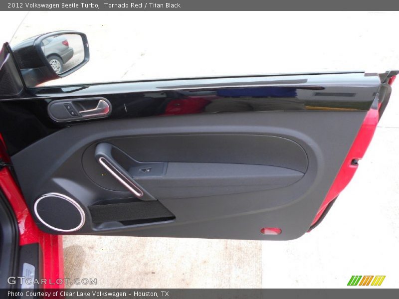 Tornado Red / Titan Black 2012 Volkswagen Beetle Turbo
