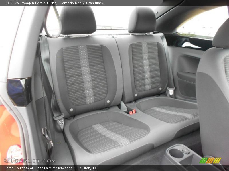 Rear Seat of 2012 Beetle Turbo