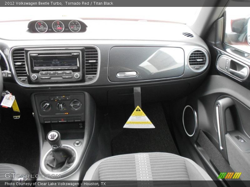 Tornado Red / Titan Black 2012 Volkswagen Beetle Turbo