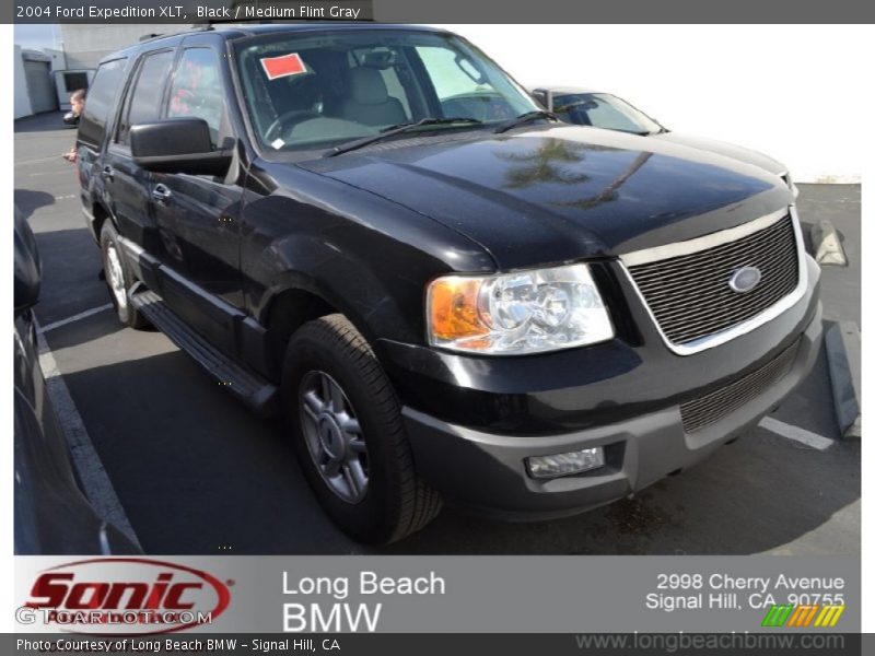 Black / Medium Flint Gray 2004 Ford Expedition XLT