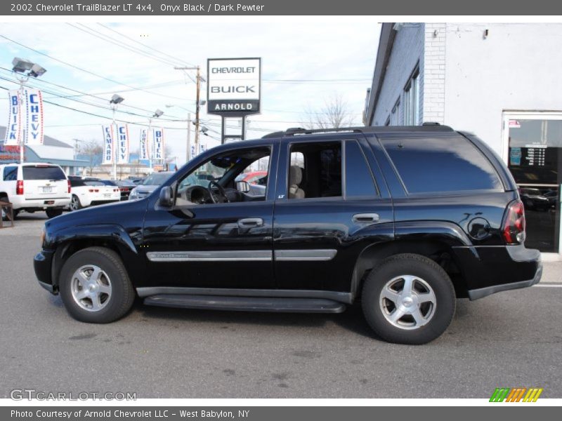 Onyx Black / Dark Pewter 2002 Chevrolet TrailBlazer LT 4x4