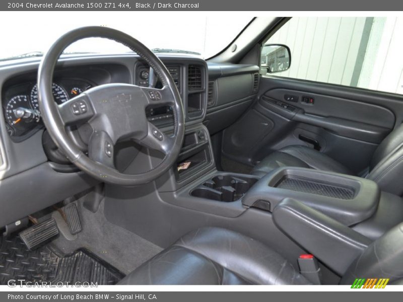 Black / Dark Charcoal 2004 Chevrolet Avalanche 1500 Z71 4x4