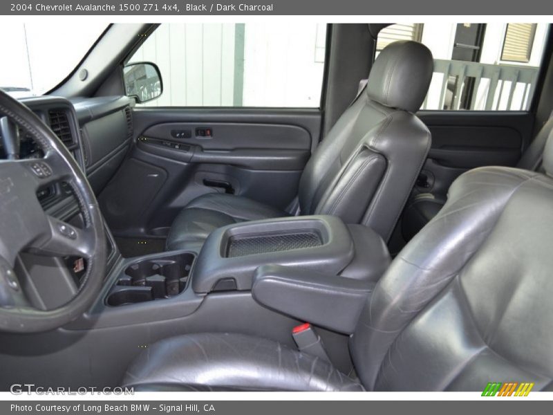 Black / Dark Charcoal 2004 Chevrolet Avalanche 1500 Z71 4x4