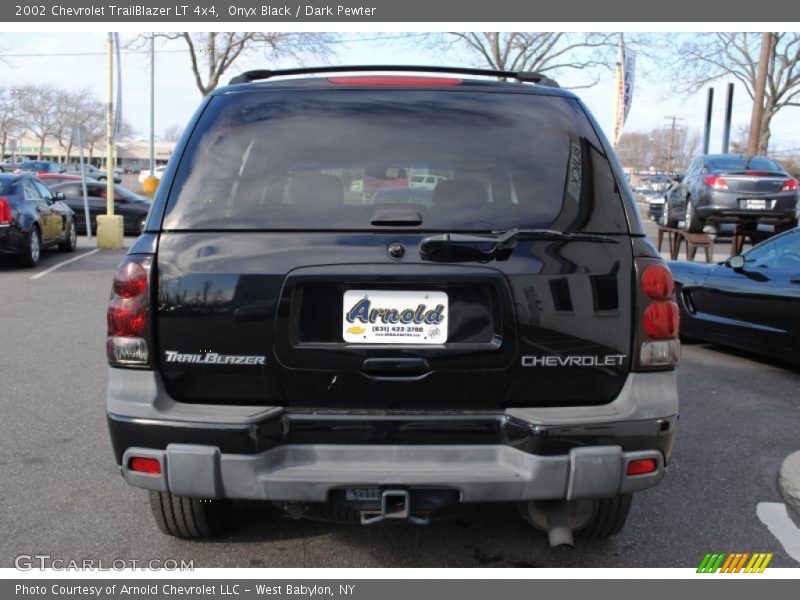 Onyx Black / Dark Pewter 2002 Chevrolet TrailBlazer LT 4x4