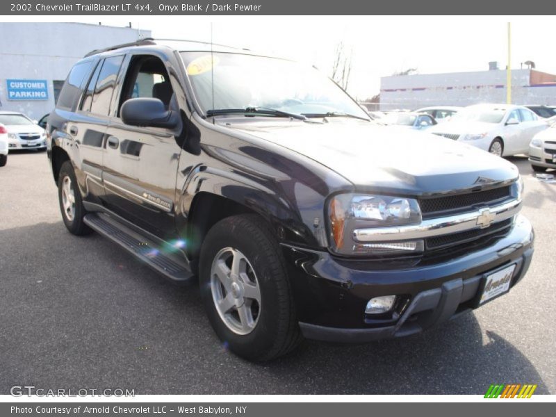 Onyx Black / Dark Pewter 2002 Chevrolet TrailBlazer LT 4x4