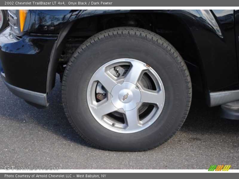 Onyx Black / Dark Pewter 2002 Chevrolet TrailBlazer LT 4x4