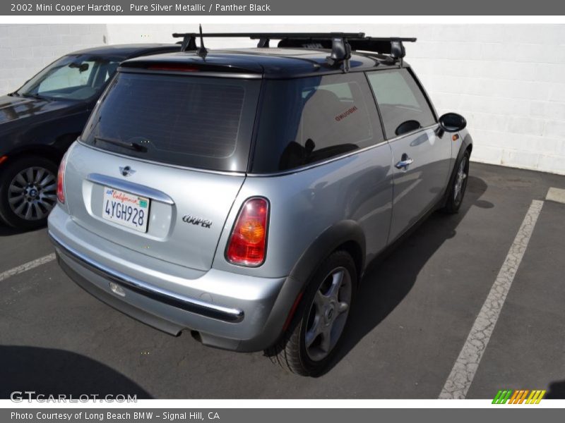 Pure Silver Metallic / Panther Black 2002 Mini Cooper Hardtop