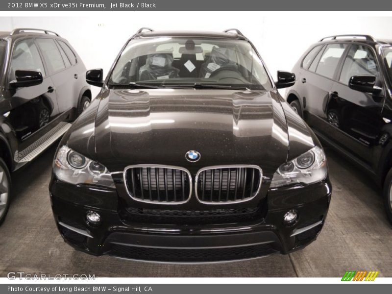 Jet Black / Black 2012 BMW X5 xDrive35i Premium