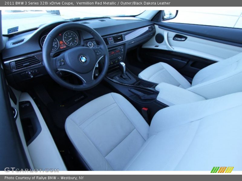Vermillion Red Metallic / Oyster/Black Dakota Leather 2011 BMW 3 Series 328i xDrive Coupe