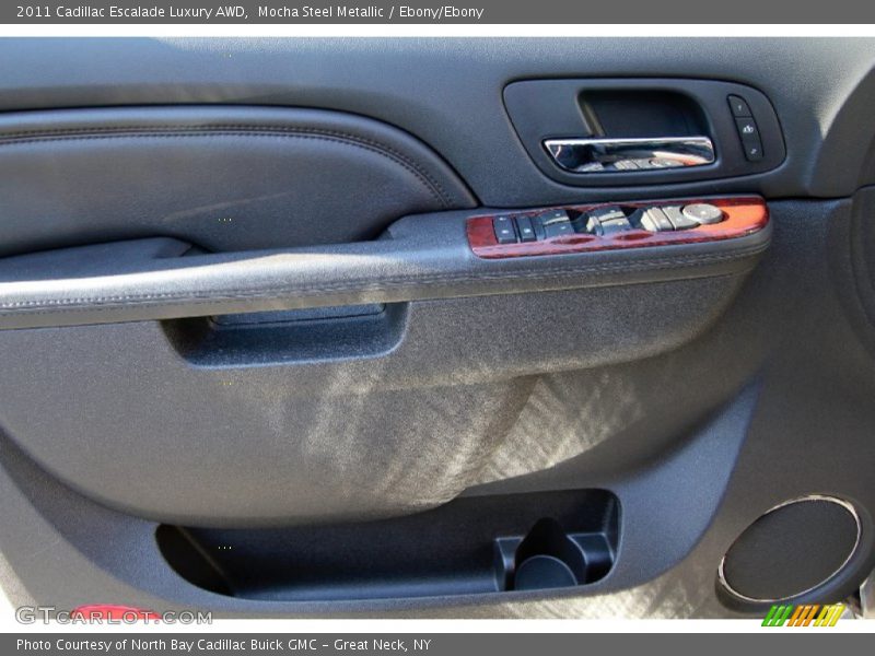 Mocha Steel Metallic / Ebony/Ebony 2011 Cadillac Escalade Luxury AWD