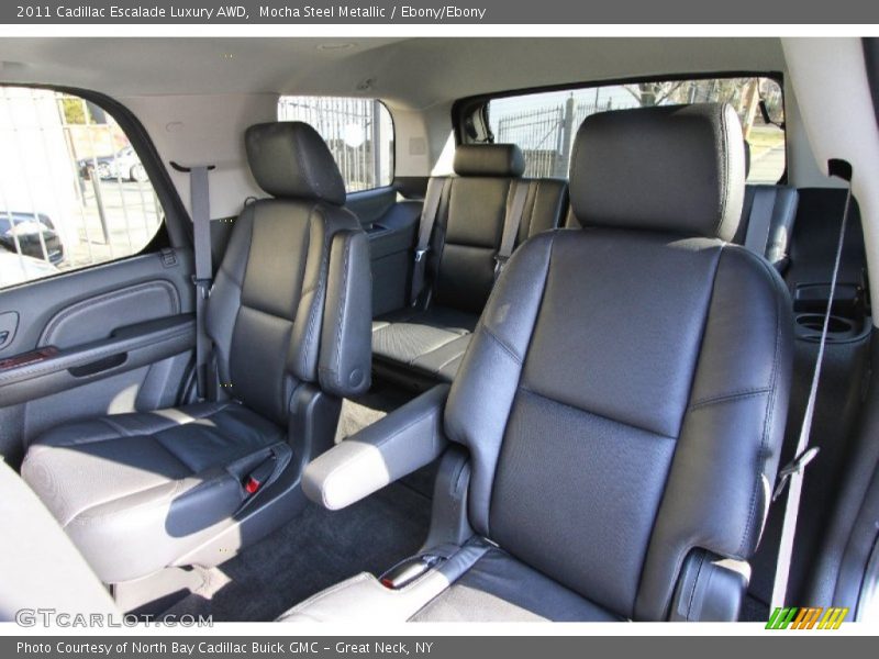 Mocha Steel Metallic / Ebony/Ebony 2011 Cadillac Escalade Luxury AWD