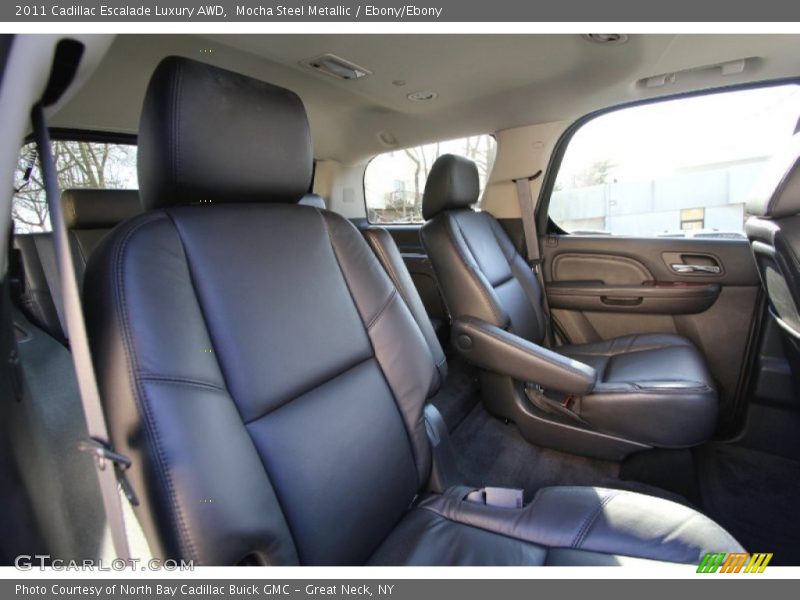 Mocha Steel Metallic / Ebony/Ebony 2011 Cadillac Escalade Luxury AWD