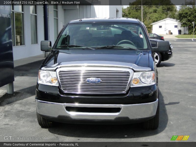 Black / Medium Flint 2006 Ford F150 XLT SuperCab