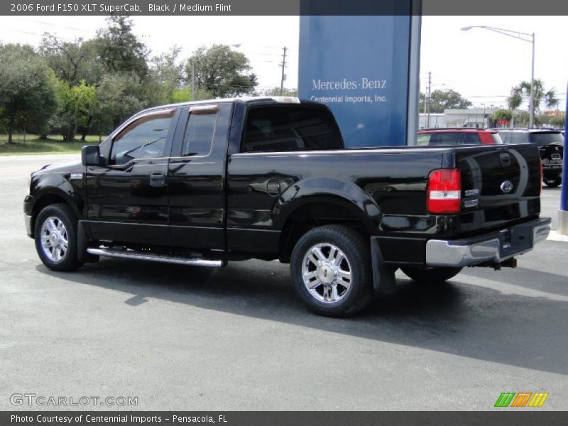 Black / Medium Flint 2006 Ford F150 XLT SuperCab