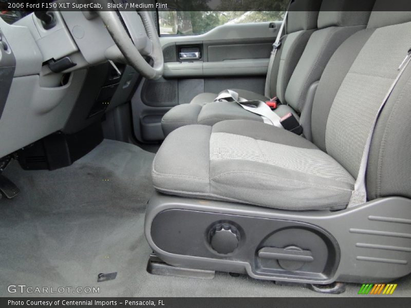 Black / Medium Flint 2006 Ford F150 XLT SuperCab