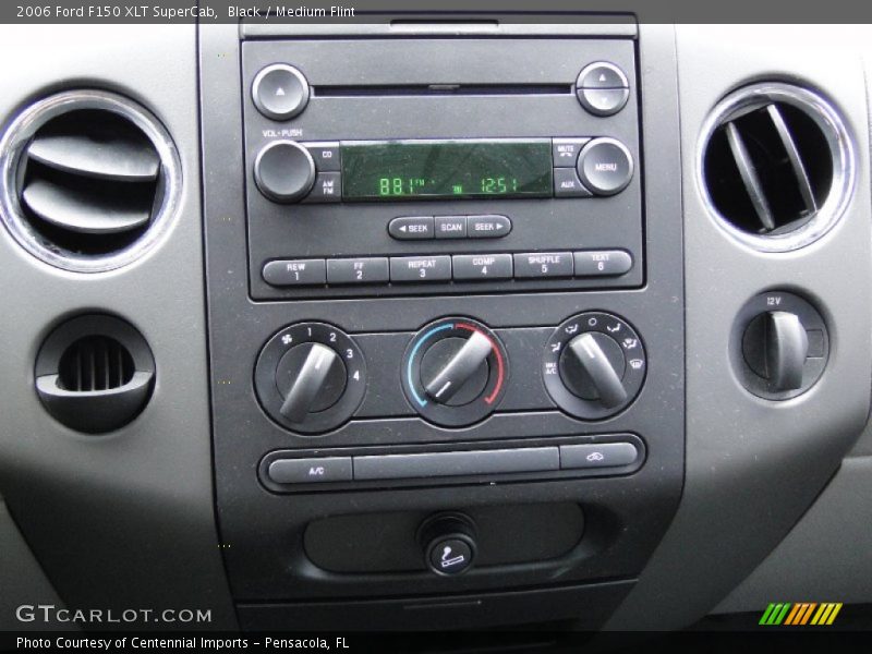 Black / Medium Flint 2006 Ford F150 XLT SuperCab
