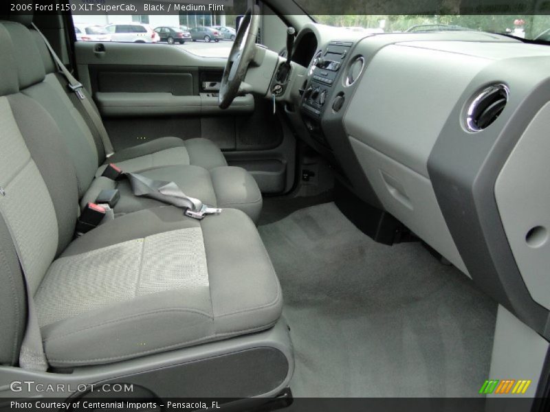 Black / Medium Flint 2006 Ford F150 XLT SuperCab