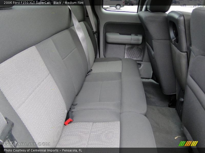 Black / Medium Flint 2006 Ford F150 XLT SuperCab