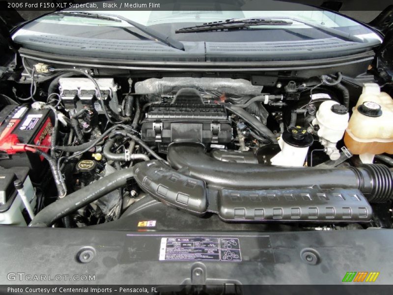 Black / Medium Flint 2006 Ford F150 XLT SuperCab