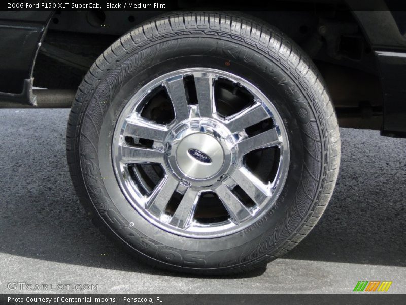 Black / Medium Flint 2006 Ford F150 XLT SuperCab