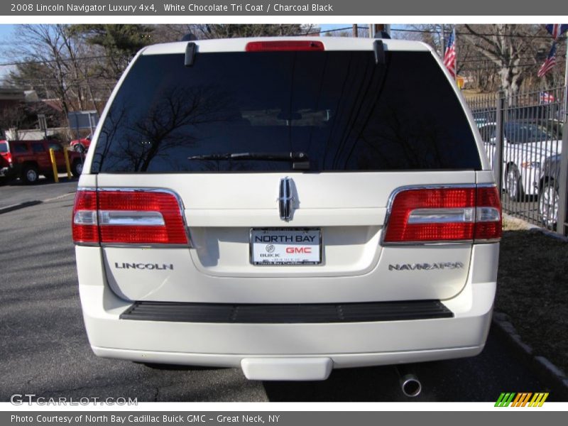 White Chocolate Tri Coat / Charcoal Black 2008 Lincoln Navigator Luxury 4x4