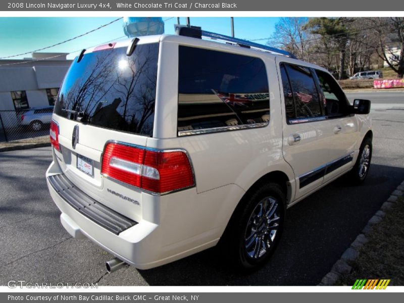 White Chocolate Tri Coat / Charcoal Black 2008 Lincoln Navigator Luxury 4x4