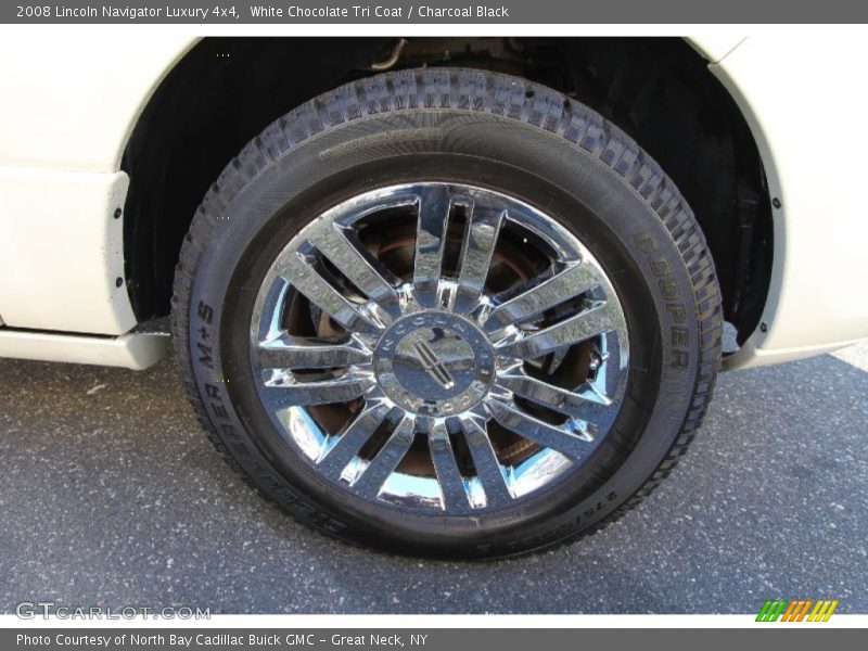 White Chocolate Tri Coat / Charcoal Black 2008 Lincoln Navigator Luxury 4x4