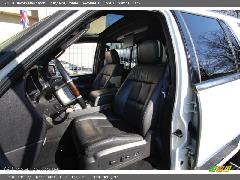 White Chocolate Tri Coat / Charcoal Black 2008 Lincoln Navigator Luxury 4x4