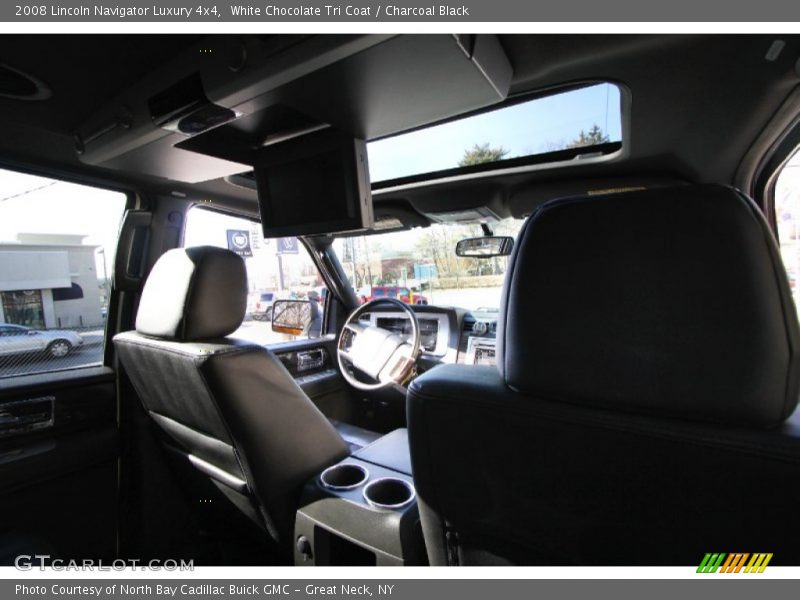 White Chocolate Tri Coat / Charcoal Black 2008 Lincoln Navigator Luxury 4x4