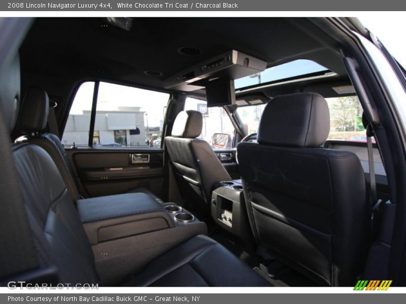 White Chocolate Tri Coat / Charcoal Black 2008 Lincoln Navigator Luxury 4x4