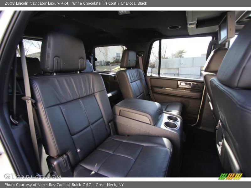 White Chocolate Tri Coat / Charcoal Black 2008 Lincoln Navigator Luxury 4x4