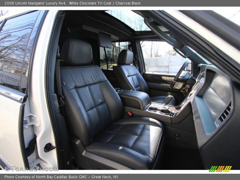 White Chocolate Tri Coat / Charcoal Black 2008 Lincoln Navigator Luxury 4x4