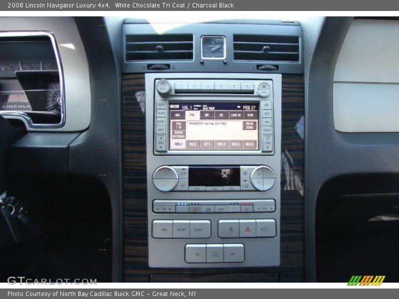 White Chocolate Tri Coat / Charcoal Black 2008 Lincoln Navigator Luxury 4x4