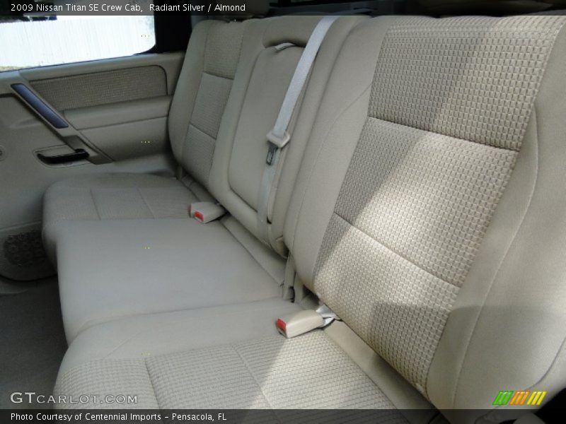 Radiant Silver / Almond 2009 Nissan Titan SE Crew Cab
