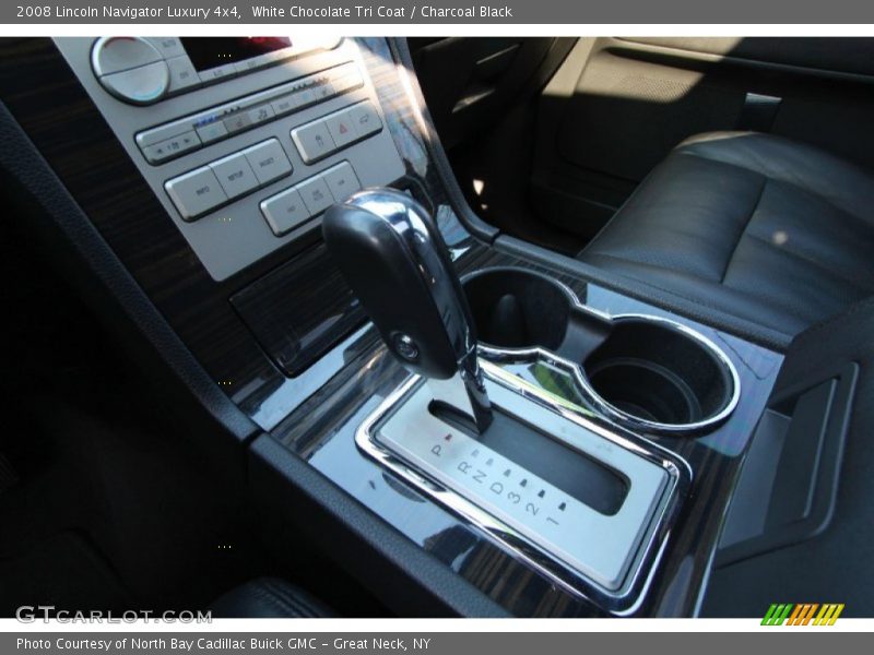 White Chocolate Tri Coat / Charcoal Black 2008 Lincoln Navigator Luxury 4x4