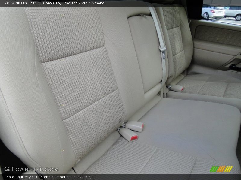 Radiant Silver / Almond 2009 Nissan Titan SE Crew Cab