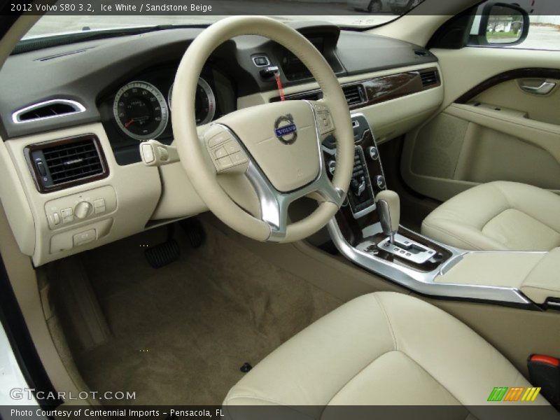  2012 S80 3.2 Sandstone Beige Interior