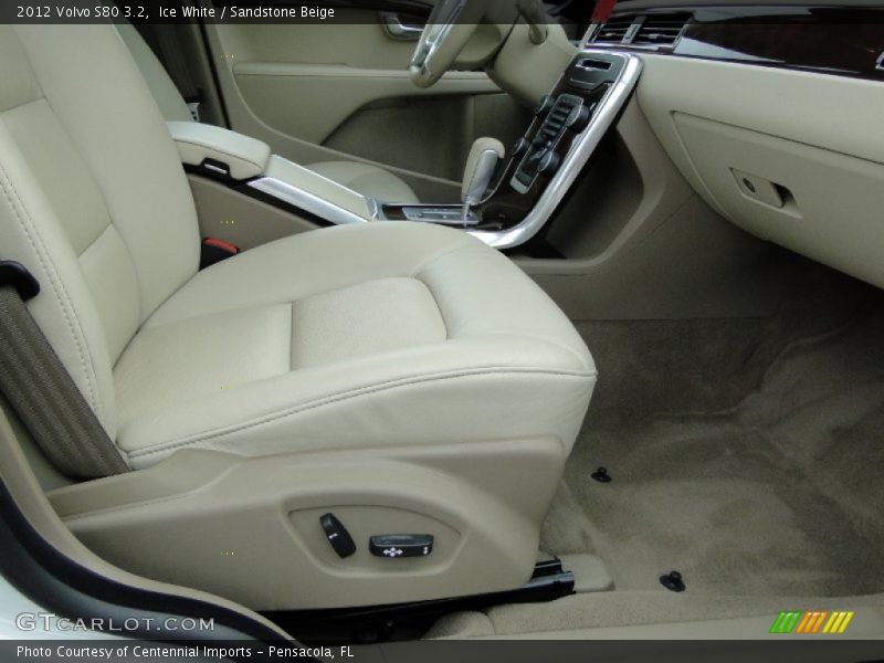 Ice White / Sandstone Beige 2012 Volvo S80 3.2