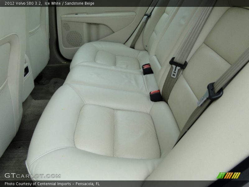 Ice White / Sandstone Beige 2012 Volvo S80 3.2