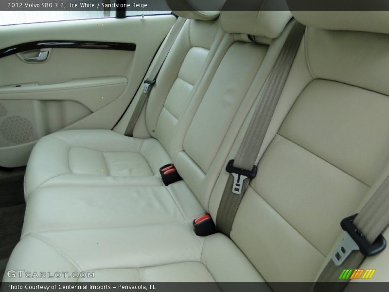 Ice White / Sandstone Beige 2012 Volvo S80 3.2
