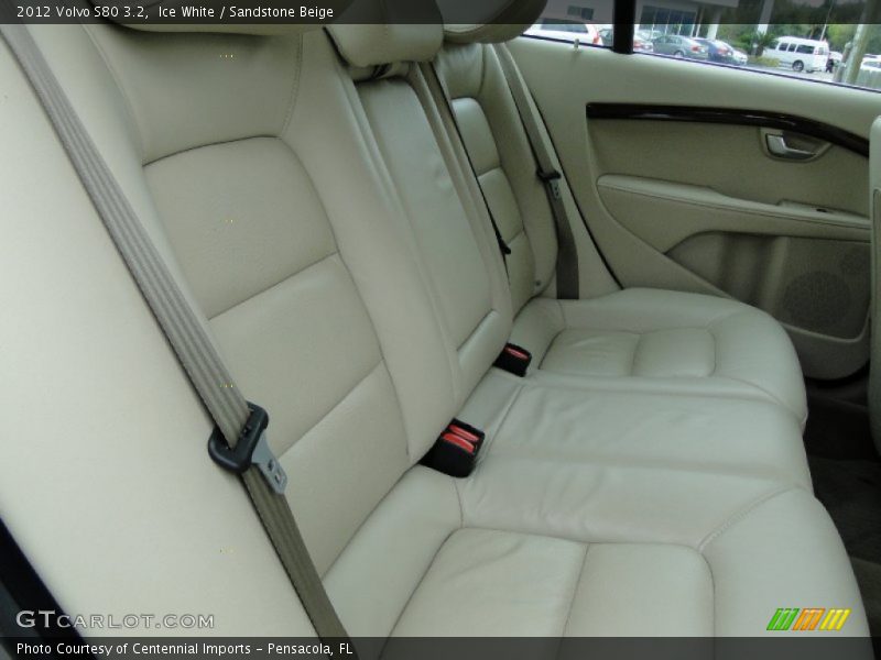 Ice White / Sandstone Beige 2012 Volvo S80 3.2