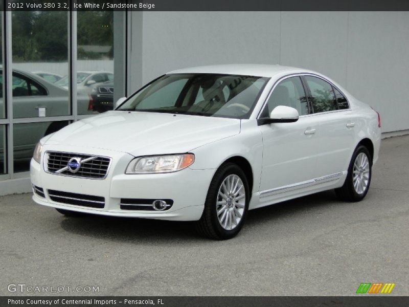 Ice White / Sandstone Beige 2012 Volvo S80 3.2