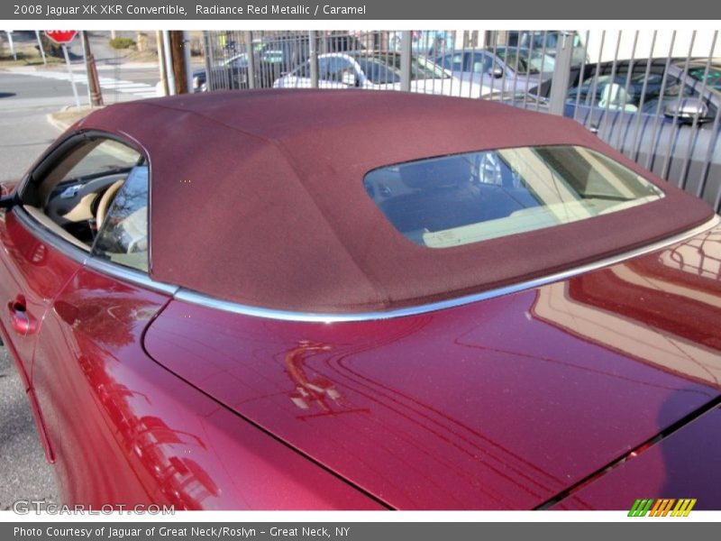 Radiance Red Metallic / Caramel 2008 Jaguar XK XKR Convertible