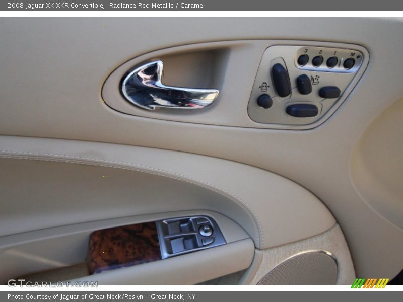 Radiance Red Metallic / Caramel 2008 Jaguar XK XKR Convertible