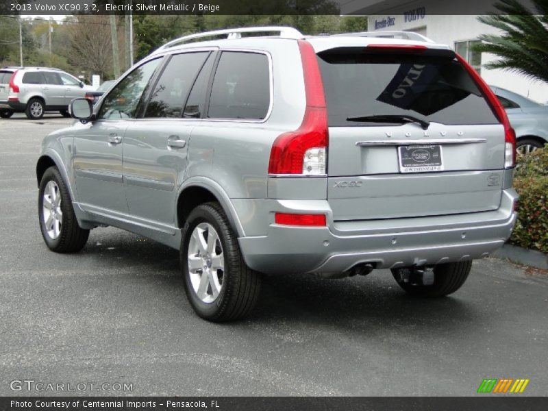 Electric Silver Metallic / Beige 2013 Volvo XC90 3.2