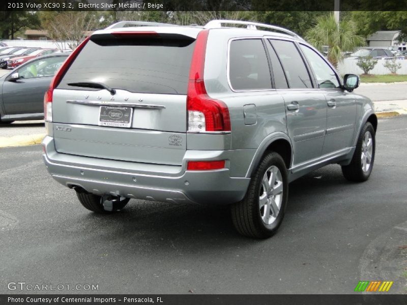 Electric Silver Metallic / Beige 2013 Volvo XC90 3.2